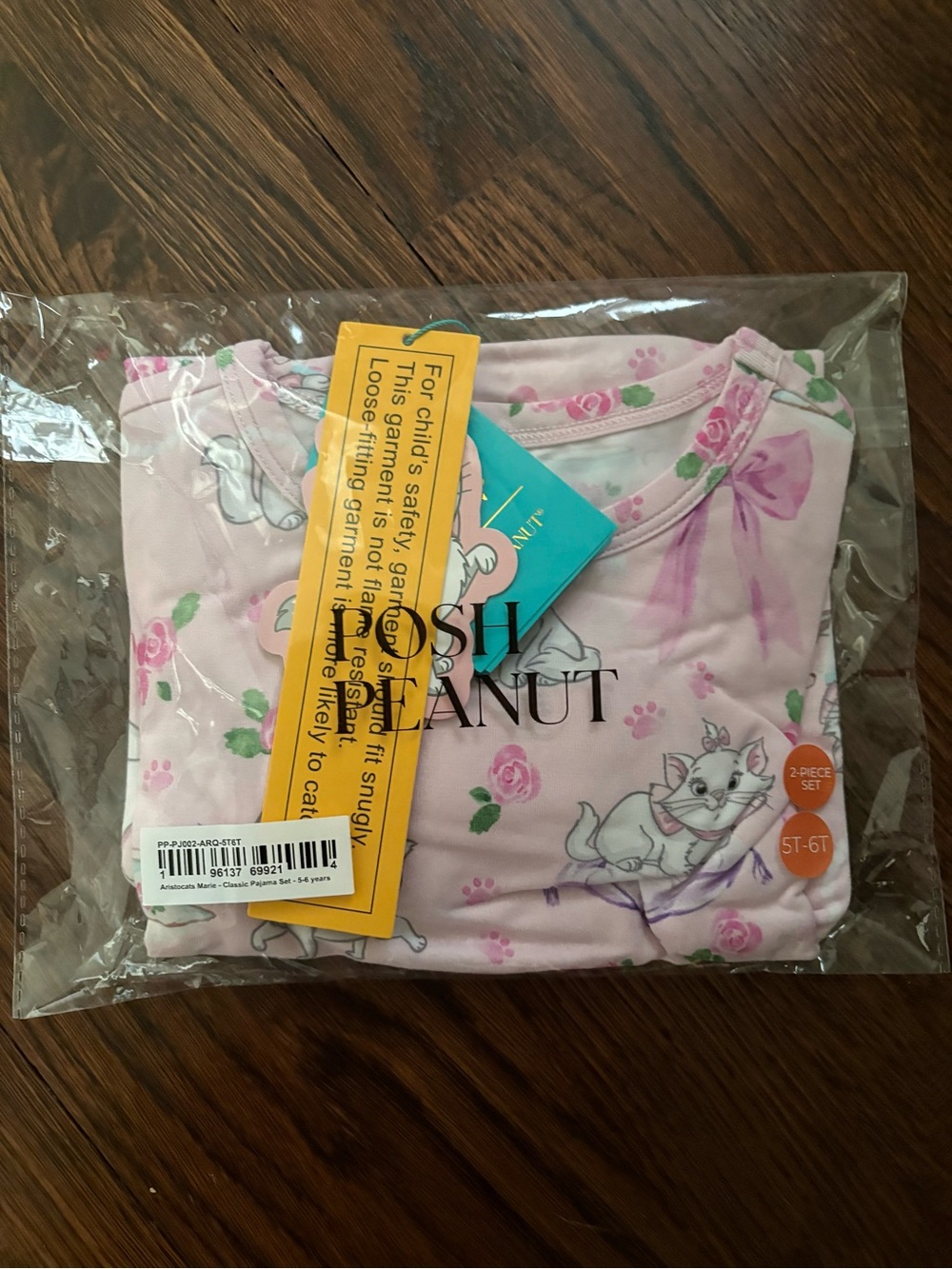 Posh Peanut aristocat Marie 5/6 classic pajamas NWT